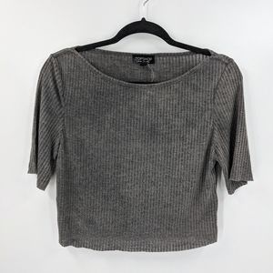 NWT TOPSHOP Ribbed Crop Top